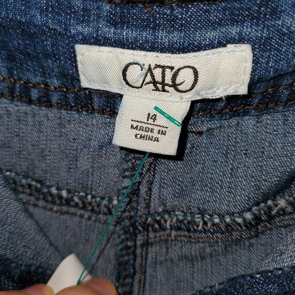 Cato Jean Skirt 14 - Picture 2 of 9